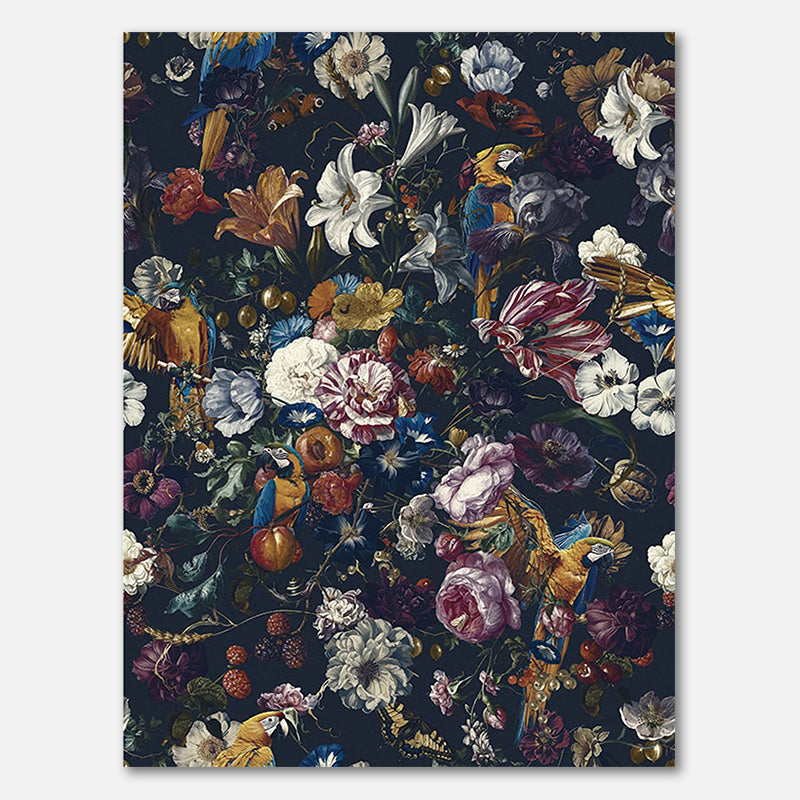 Blumen und Papageien #1