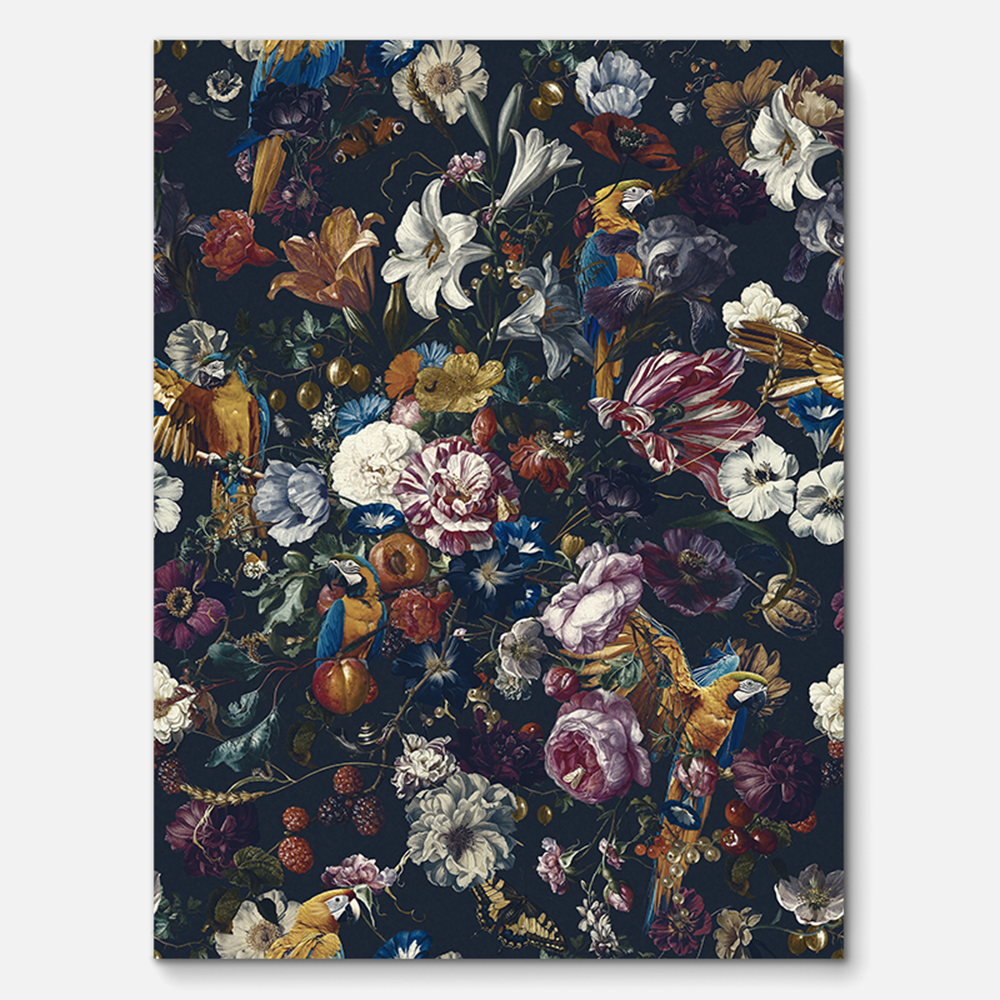 Flowers and Parrots #1