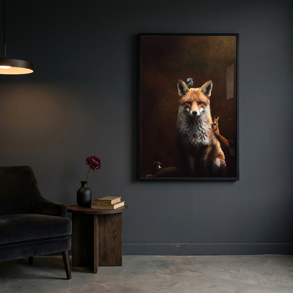 Fox with Squirrels EU