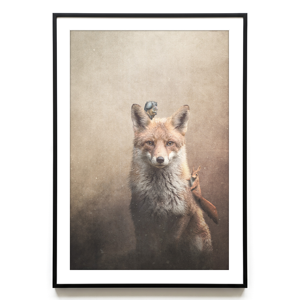 Fox with Squirrels Light EU