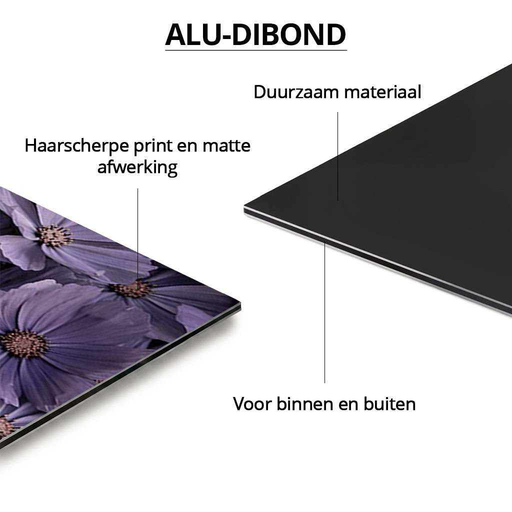 Geburtsplakat Kätzchen Lila