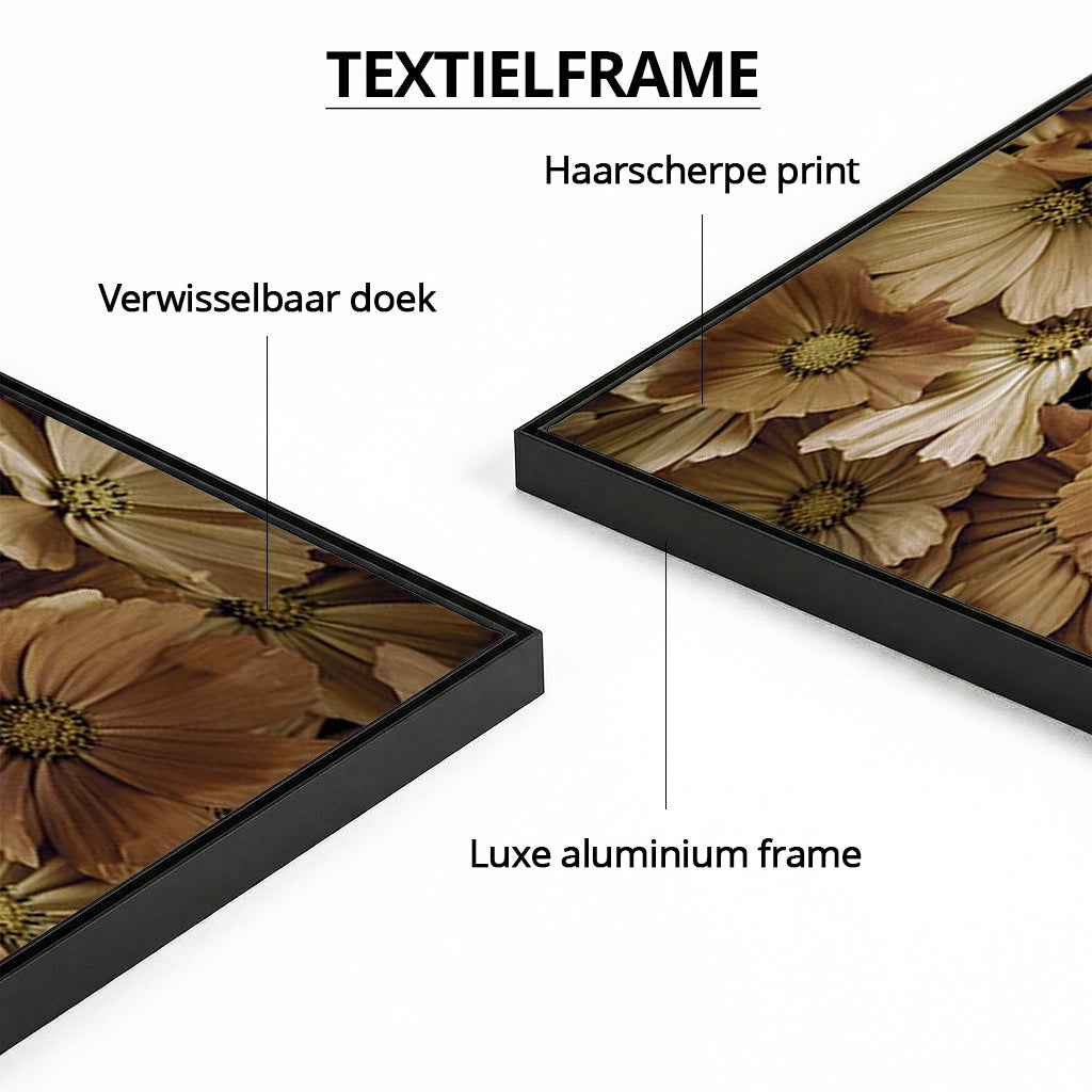 Birth Poster Kitten Yellow