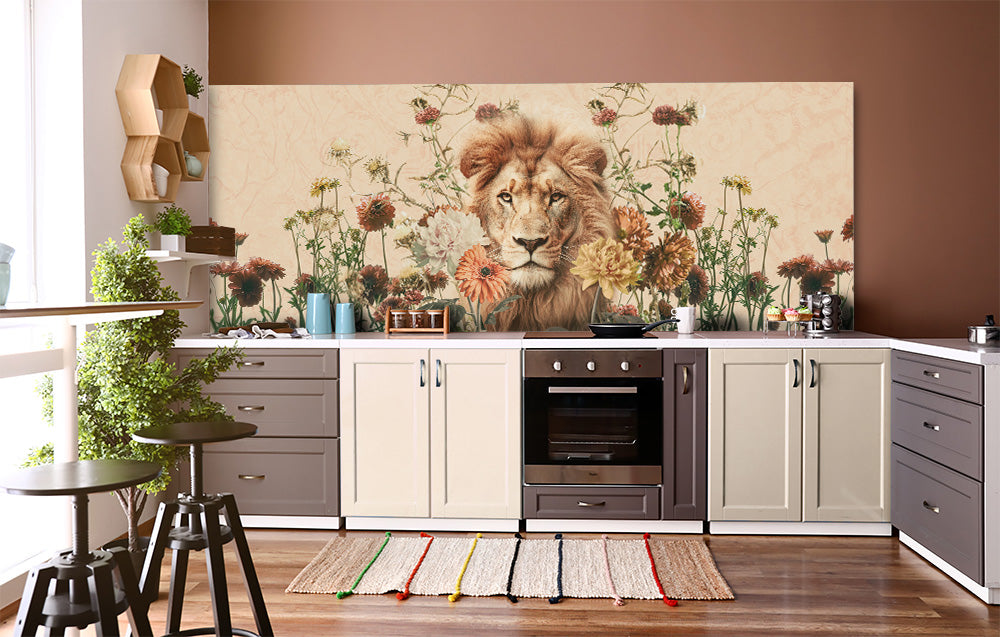 Lion 4 Küchenrückwand