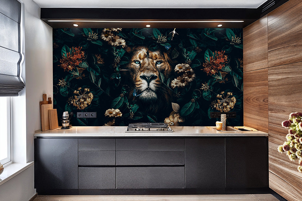 Lion Kitchen Backsplash