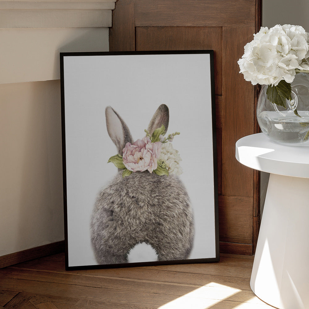 Floral Bunny Back