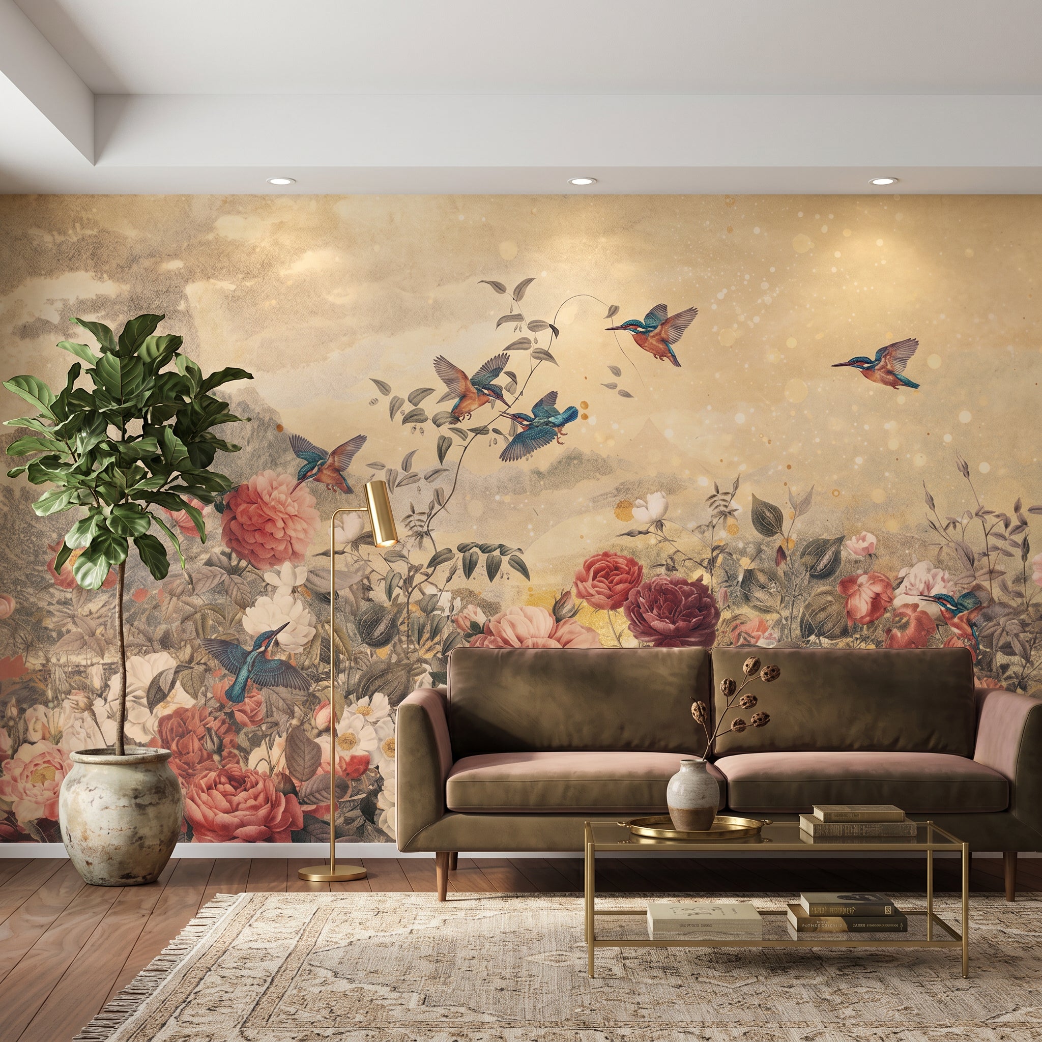 World of Kingfishers Wallpaper