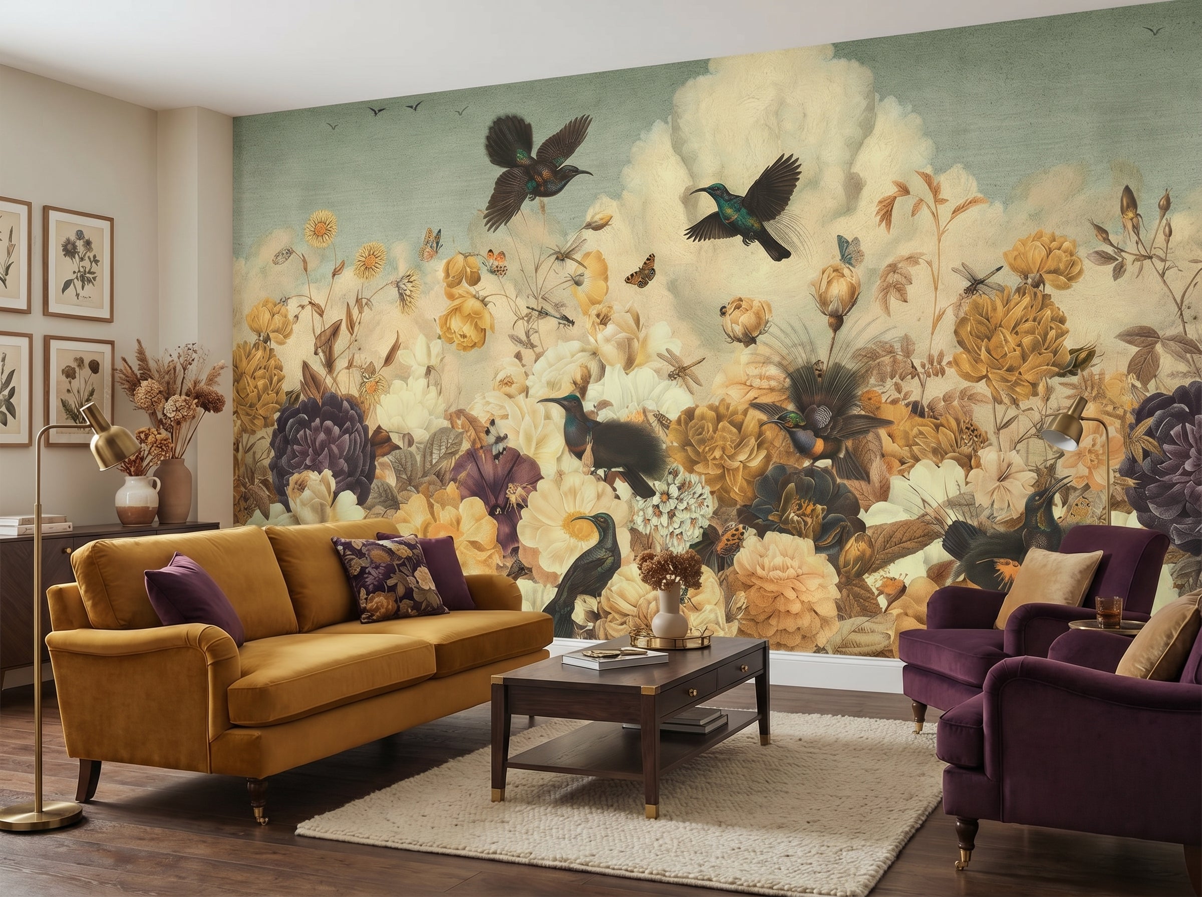 Golden Paradise Wallpaper