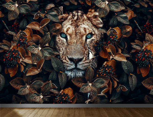 Löwin-Hintergrundbild