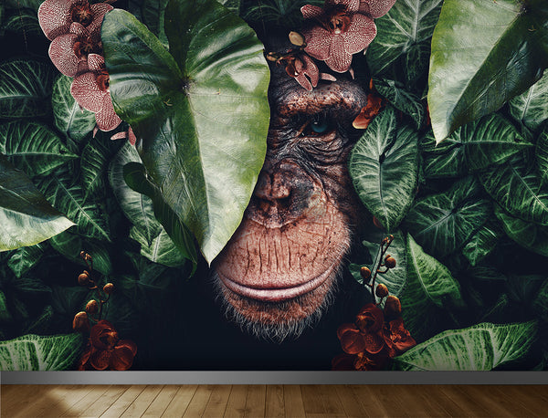 Schimpansen-Hintergrundbild