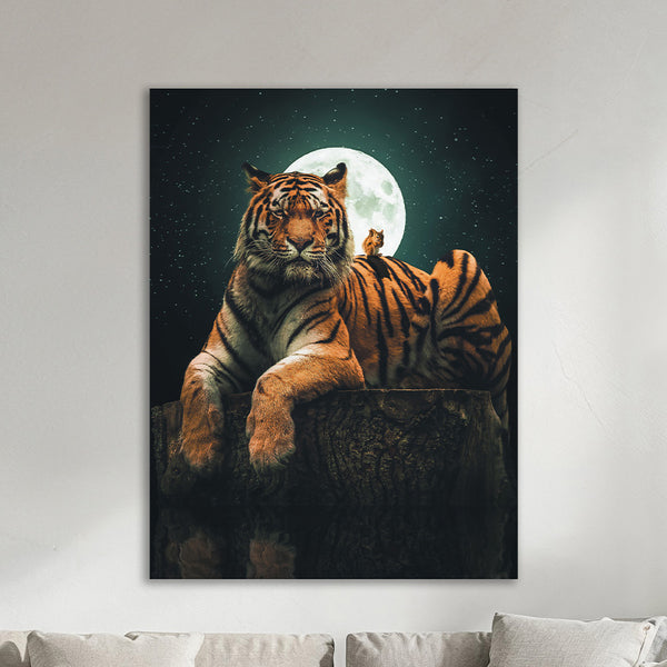 Tiger und Eichhörnchen