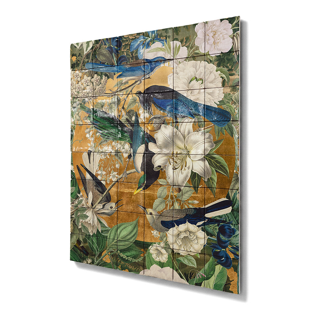Tegel Tableau Garden of Birds