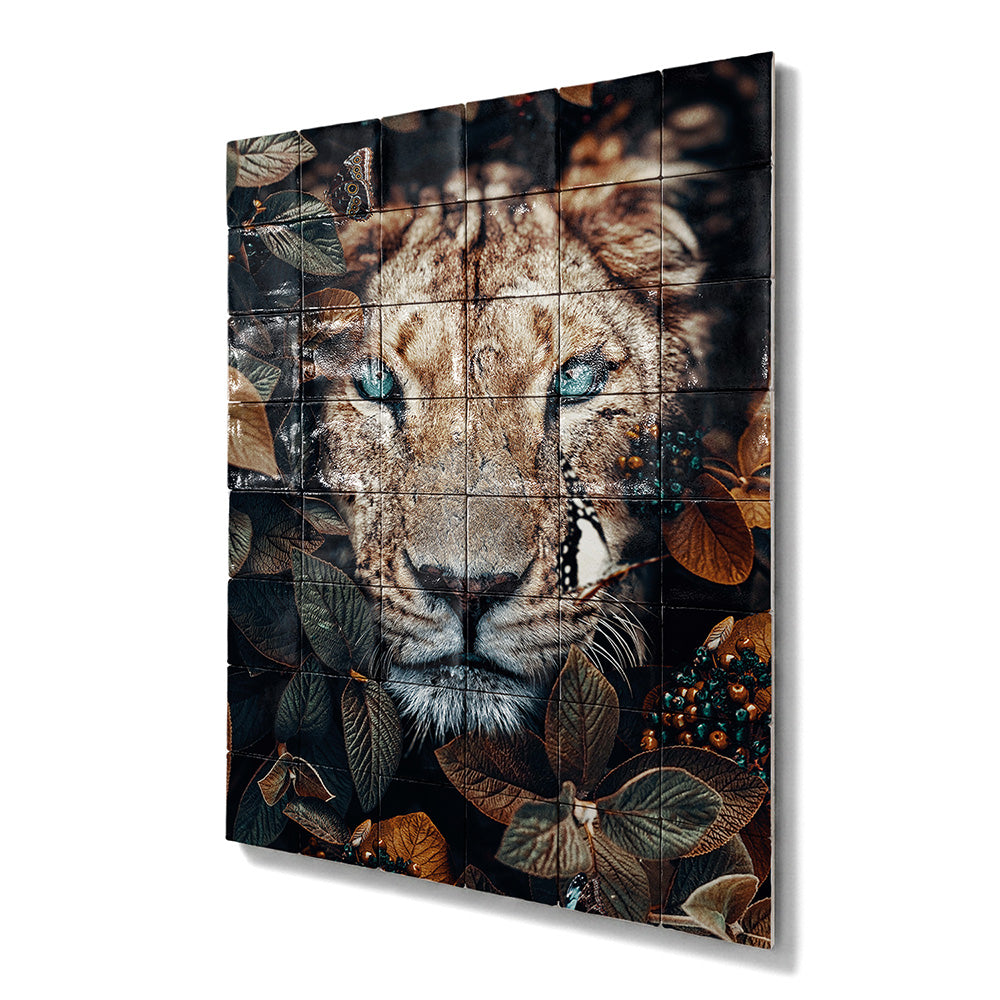 Tegel Tableau Lioness