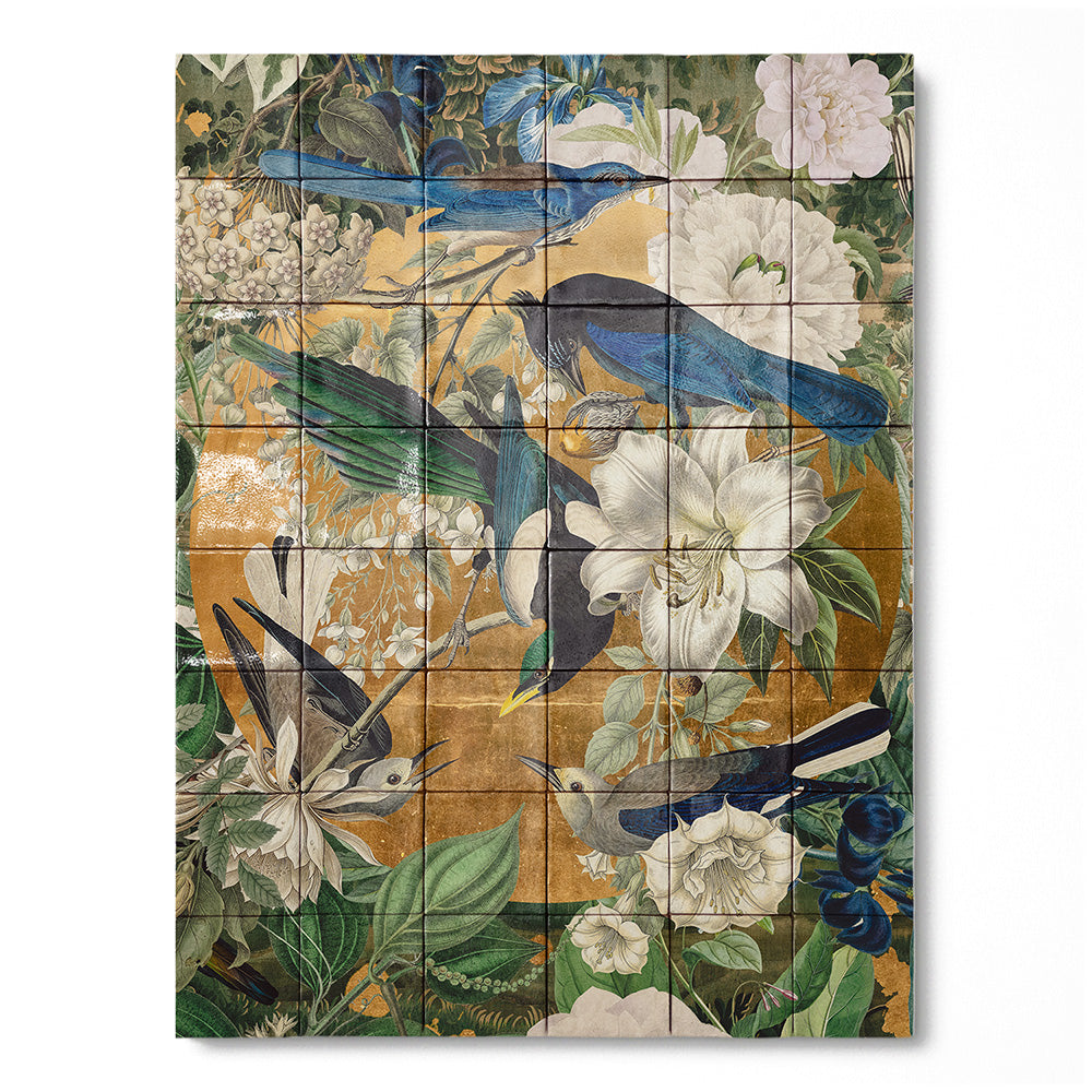 Tegel Tableau Garden of Birds