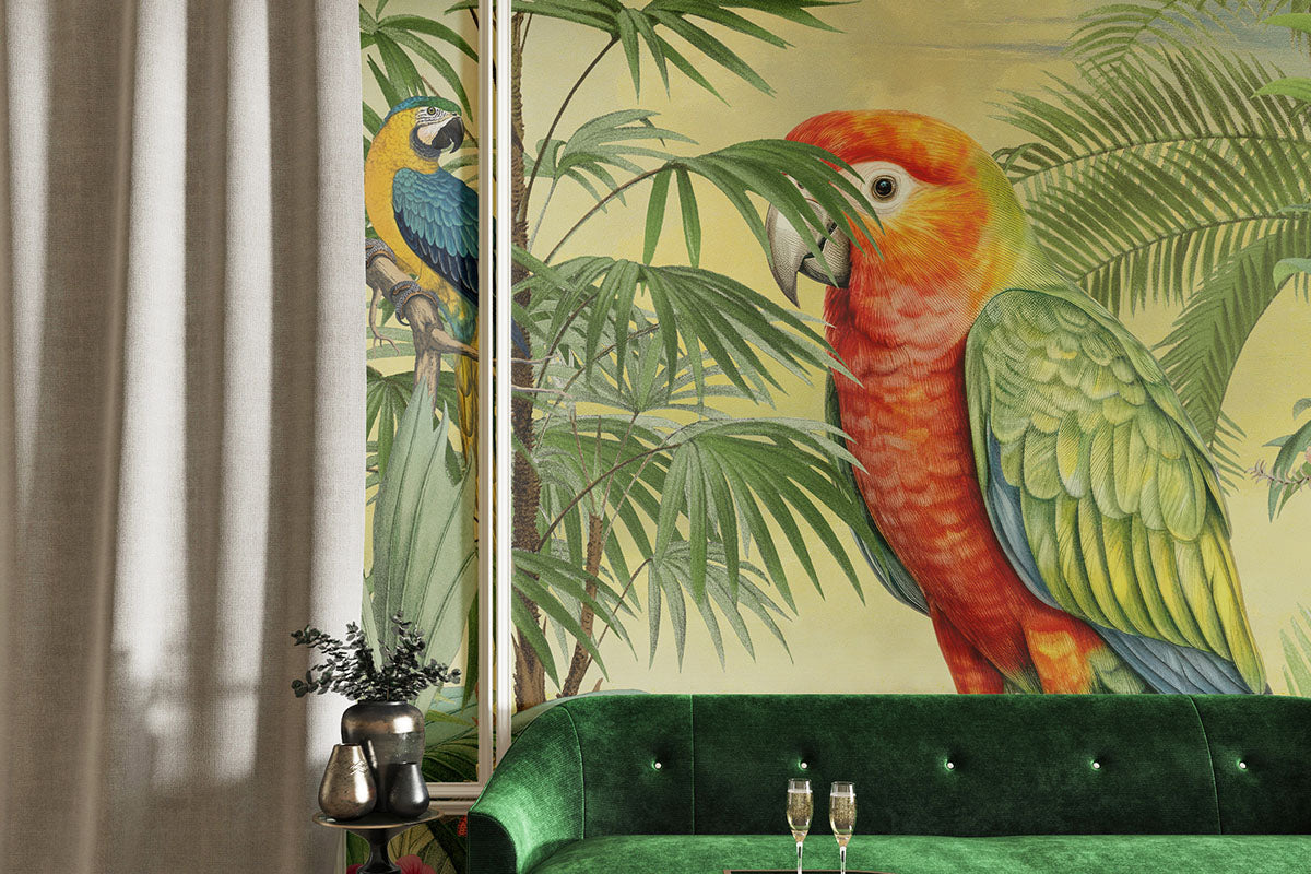 Le Perroquet Timide Wallpaper