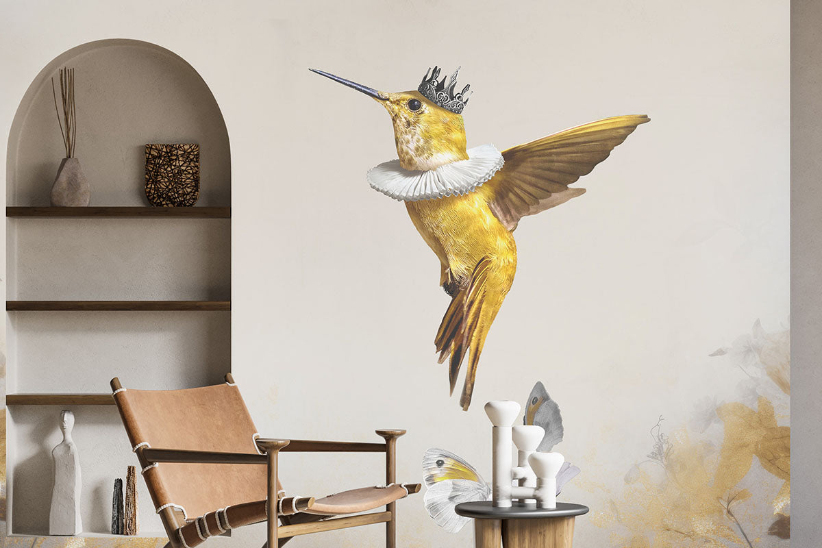 Royal Hummingbird Light Wallpaper