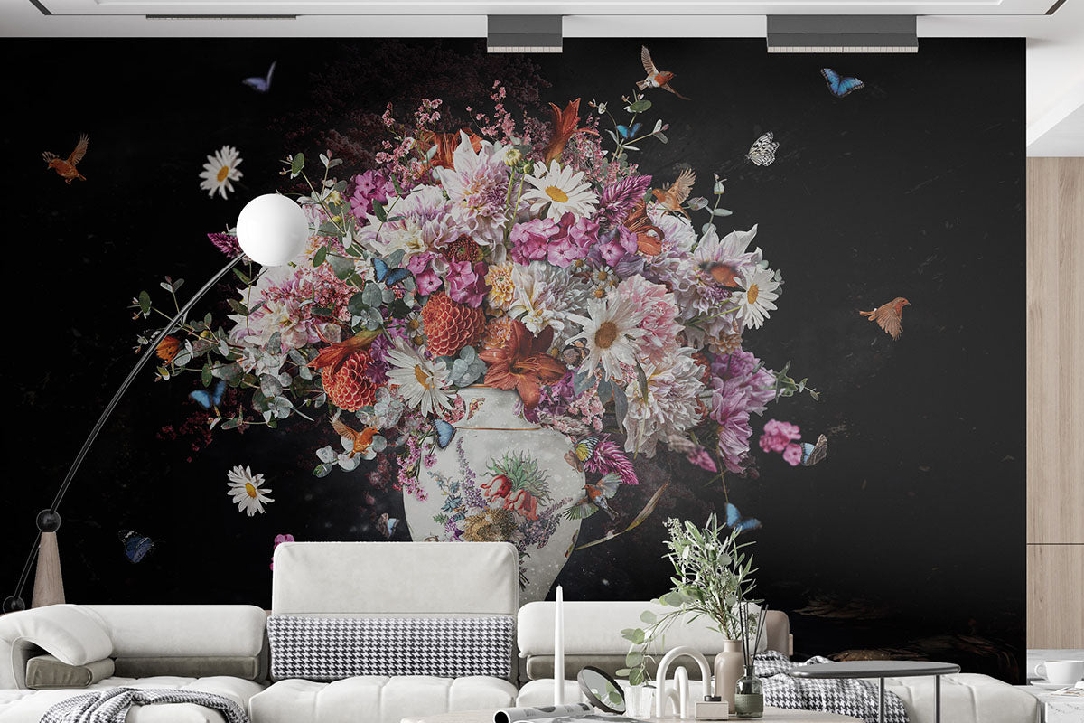 Flower Explosion 1 Tapete