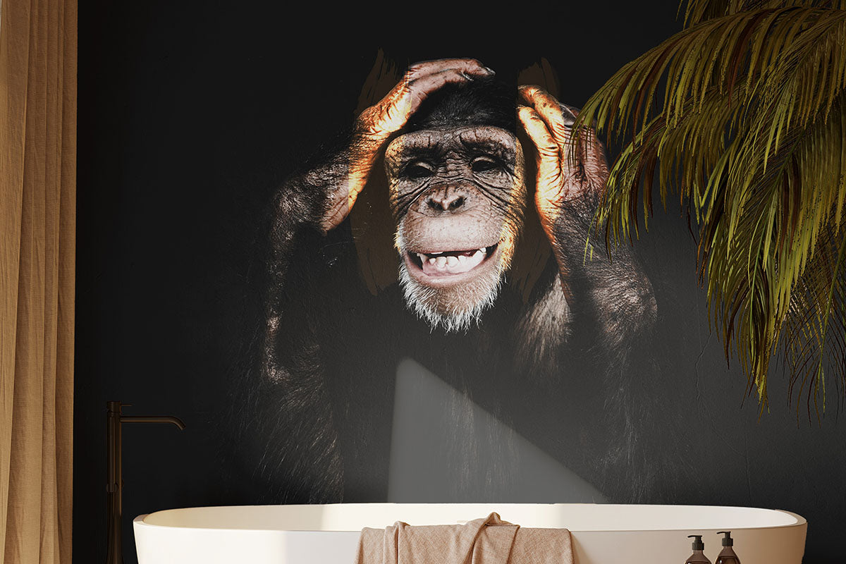 Monkey Hear No Evil Wallpaper