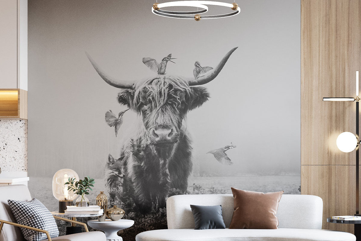 White Highlander Wallpaper