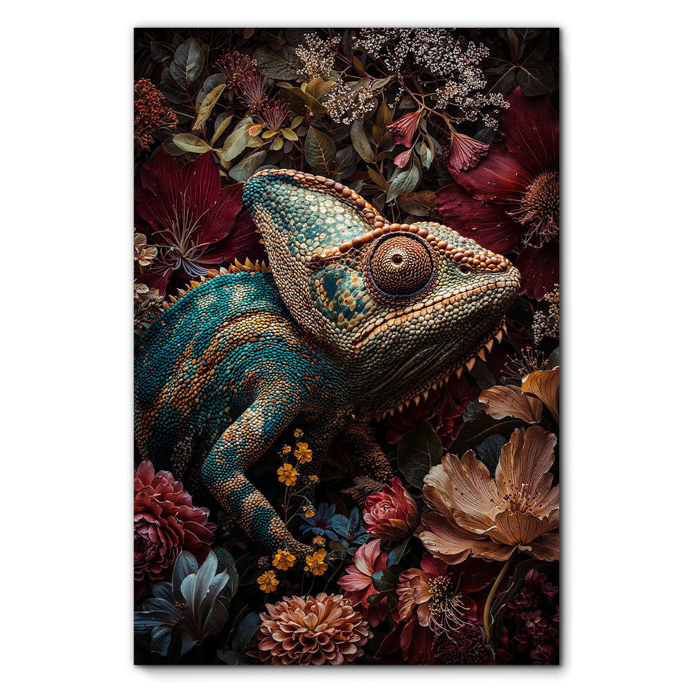 Floral Chameleon