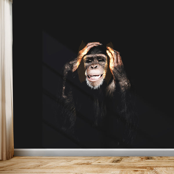 Monkey Hear No Evil Wallpaper