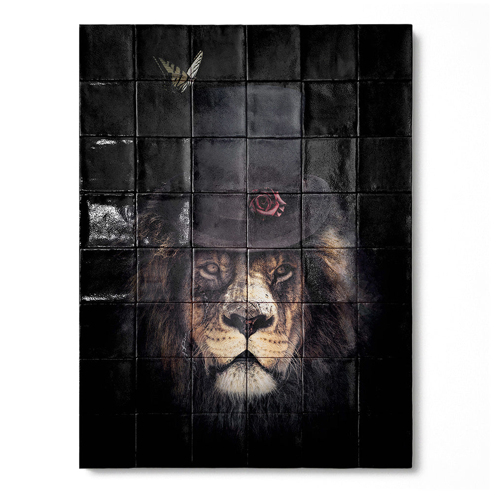 Tegel Tableau Classy Lion