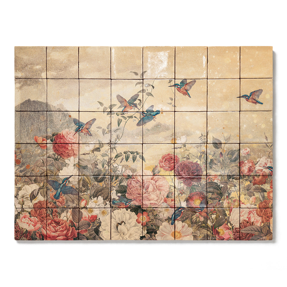 Tegel Tableau World of Kingfishers LS