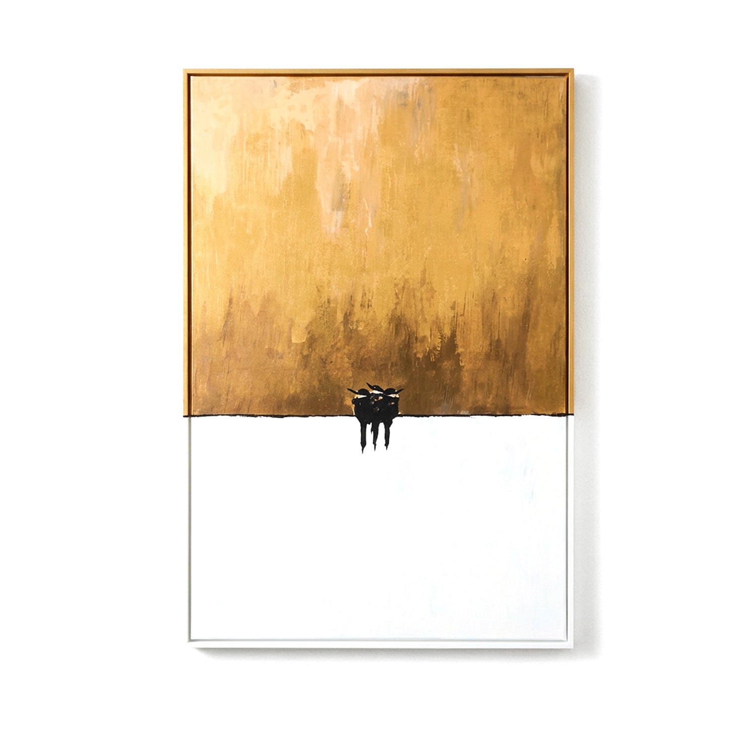 Originals - Three Little Birds Acrylverf - Canvas met Baklijst - 80 x 120 cm