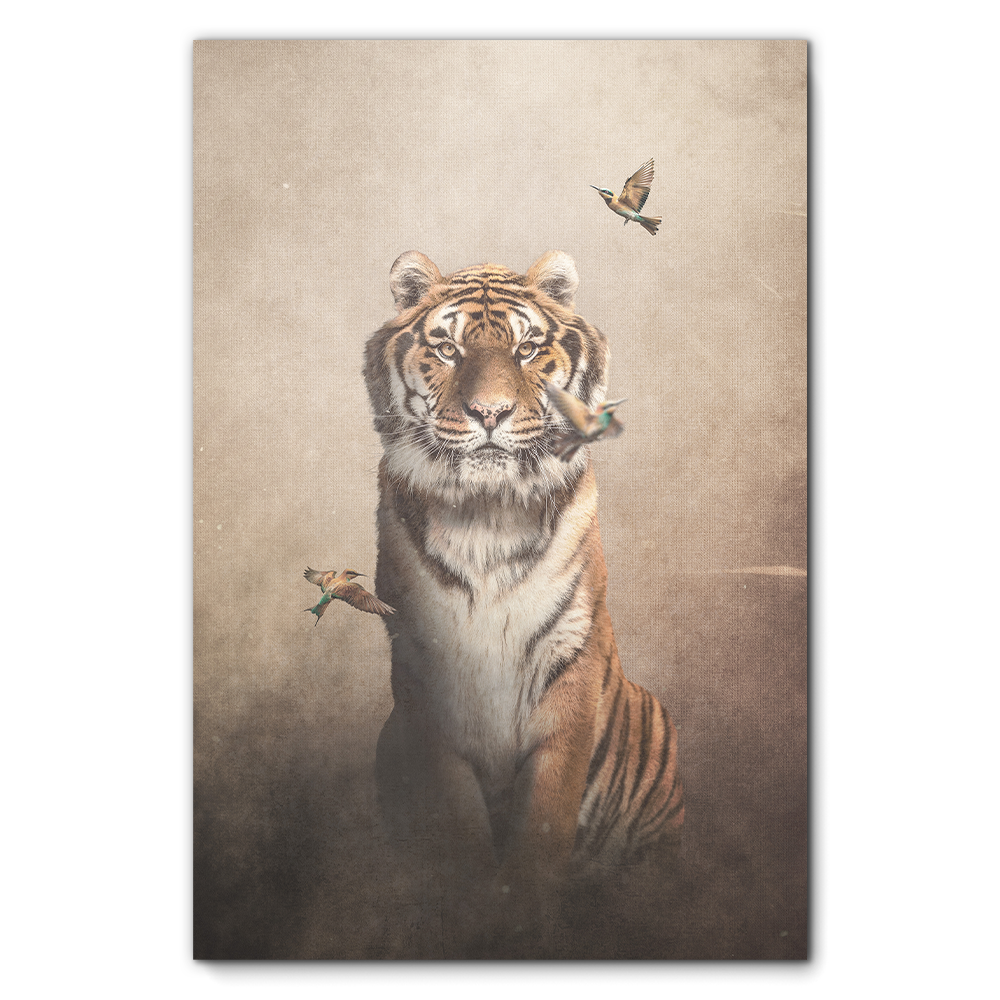 Tiger with Bee-eaters Light