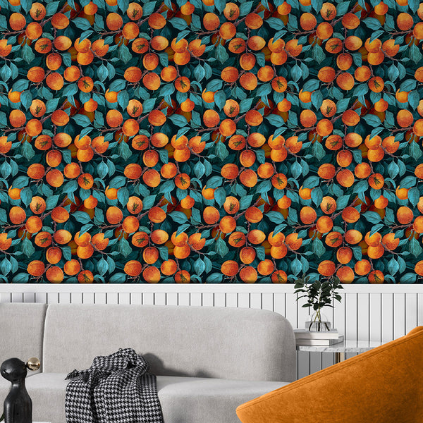 Apricot Garden Wallpaper