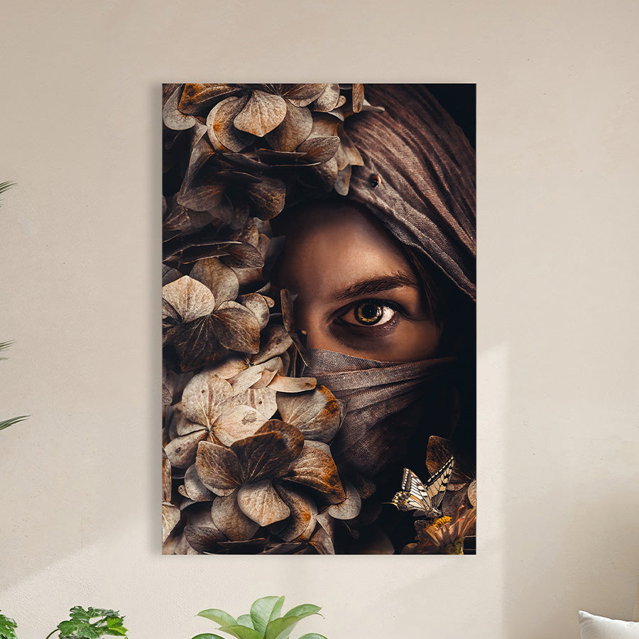 Scarfed Woman