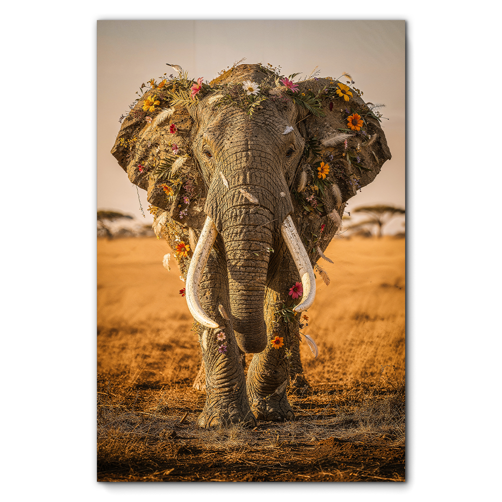 Floral Elephant