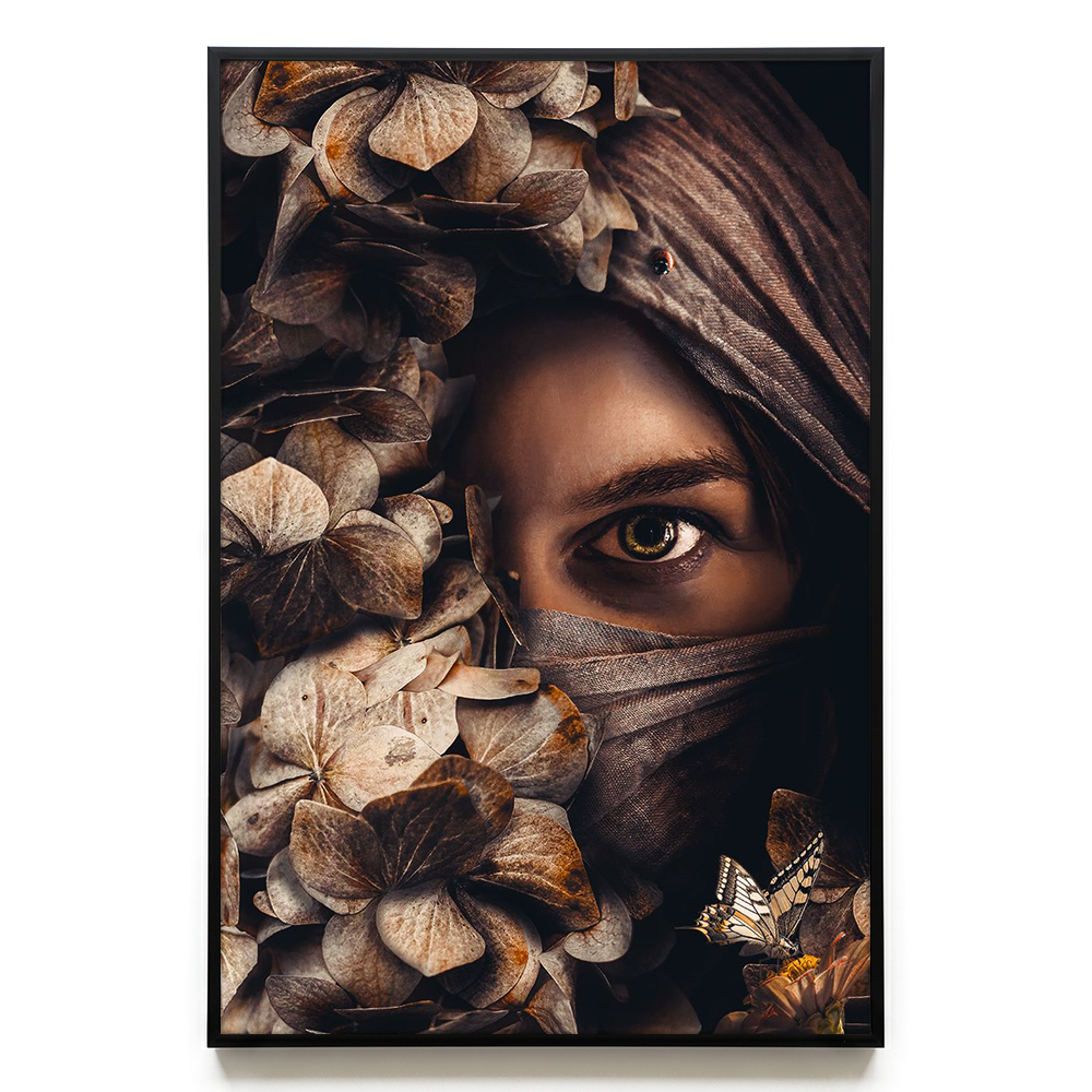 Scarfed Woman EU