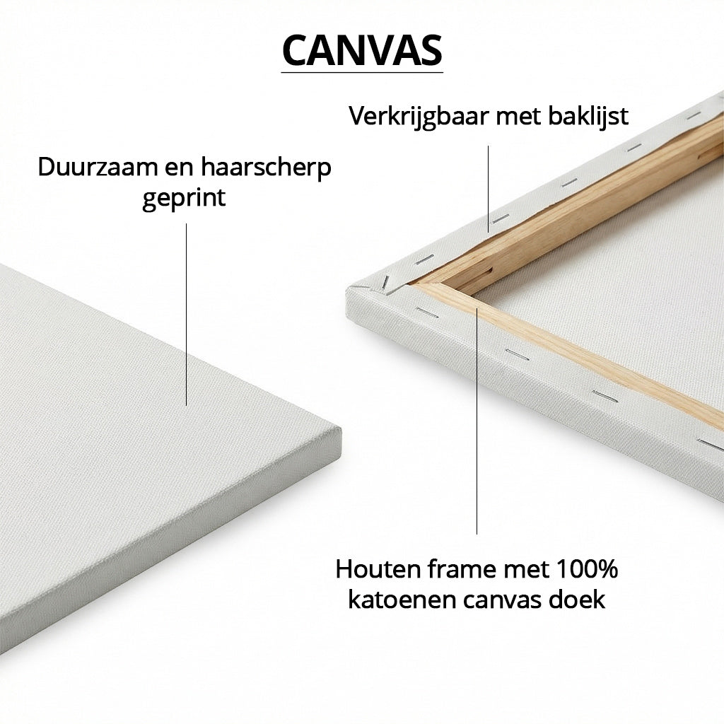 Birth Poster Stork White