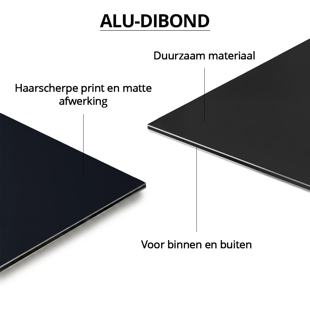 Birth Poster Stork Blue