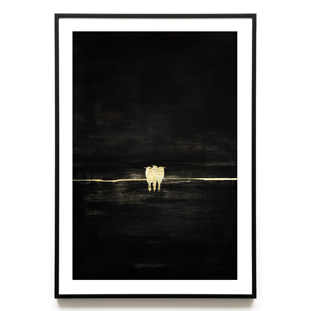 Three Little Birds Black & Gold EU